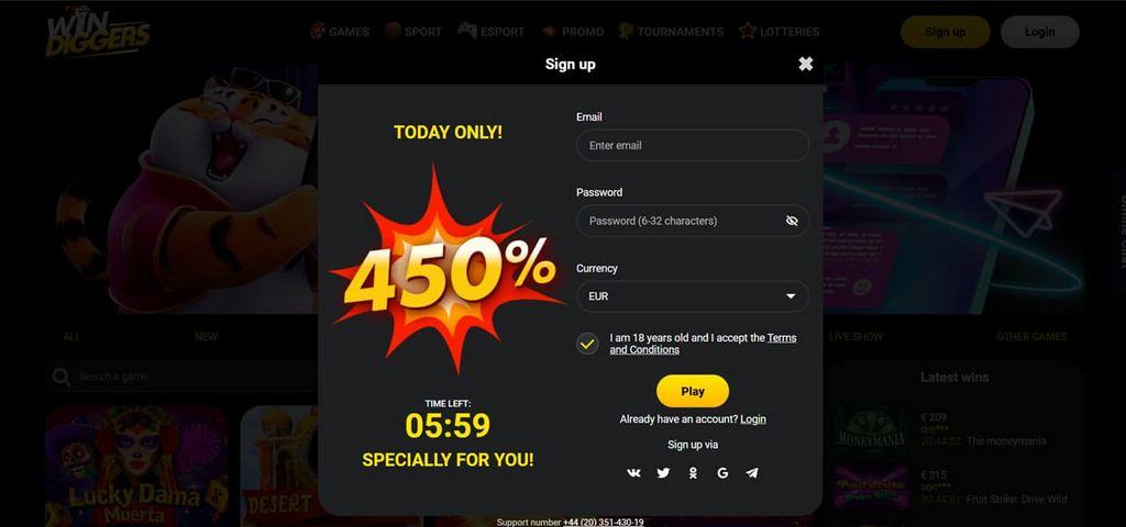 Sports Betting at Victory Diggers